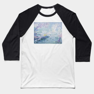 The Port of Rotterdam by Paul Signac Baseball T-Shirt